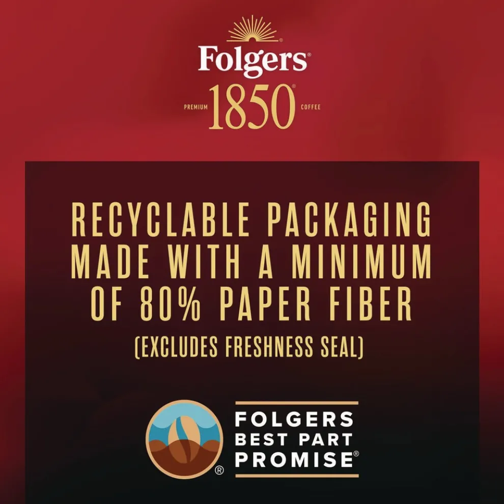 Folgers 12 oz. Bag Coffee - Trailblazer (6/Carton)