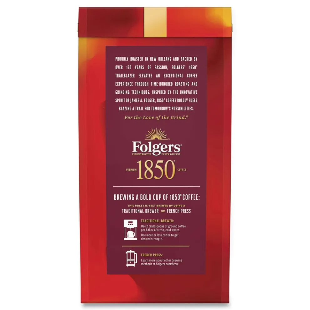 Folgers 12 oz. Bag Coffee - Trailblazer (6/Carton)