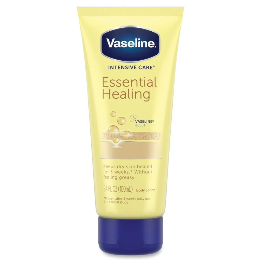Vaseline 3.4 oz. Squeeze Tube Intensive Care Essential Healing Body Lotion (12/Carton)