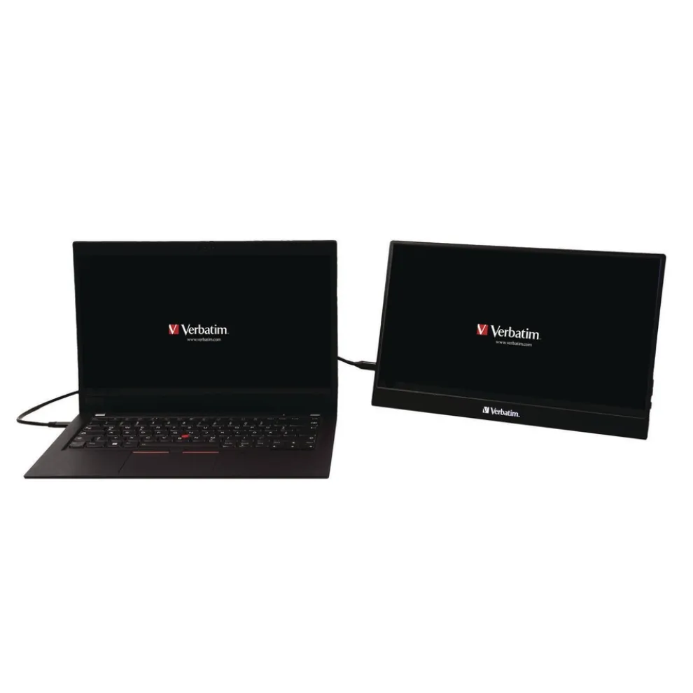 Verbatim 15.6 in. Widescreen 1920 Pixels x 1080 Pixels IPS Panel Portable Touchscreen Monitor