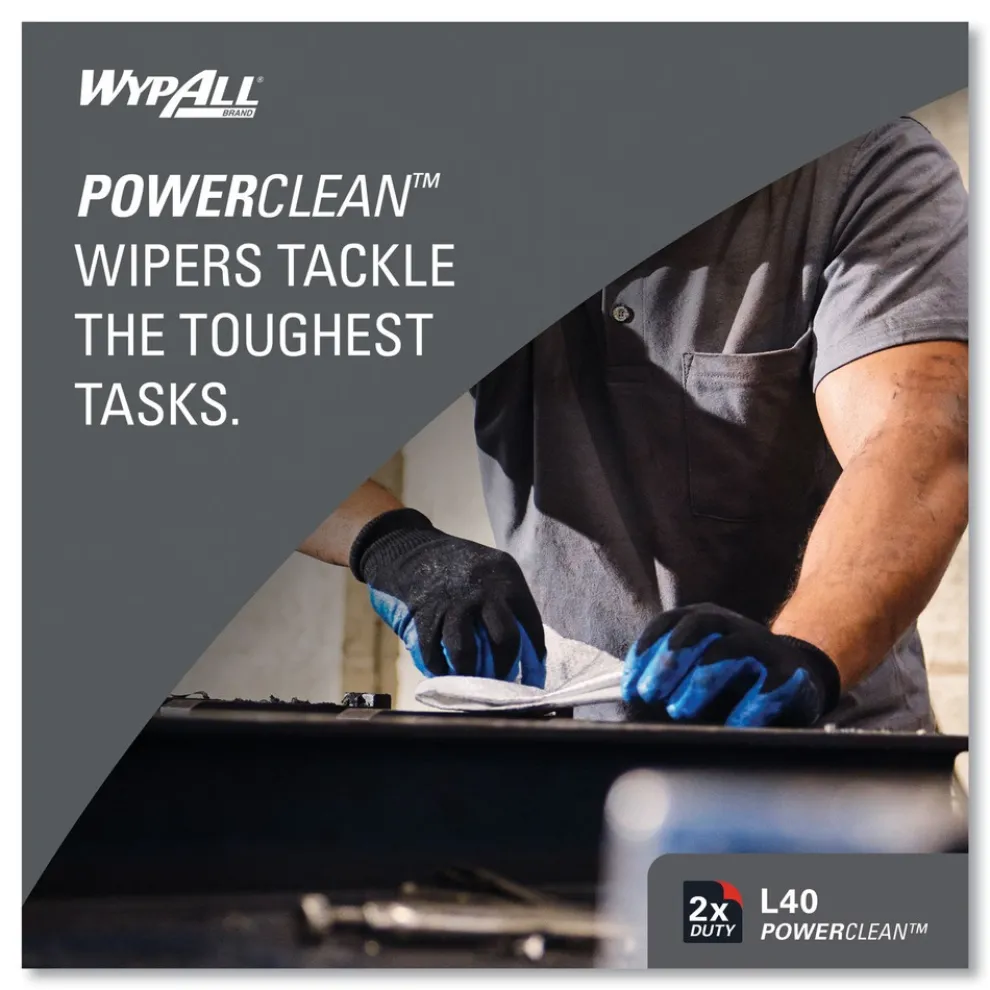 WypAll 10.8 in. x 10 in. POP-UP Box L40 Towels - White (810/Carton)